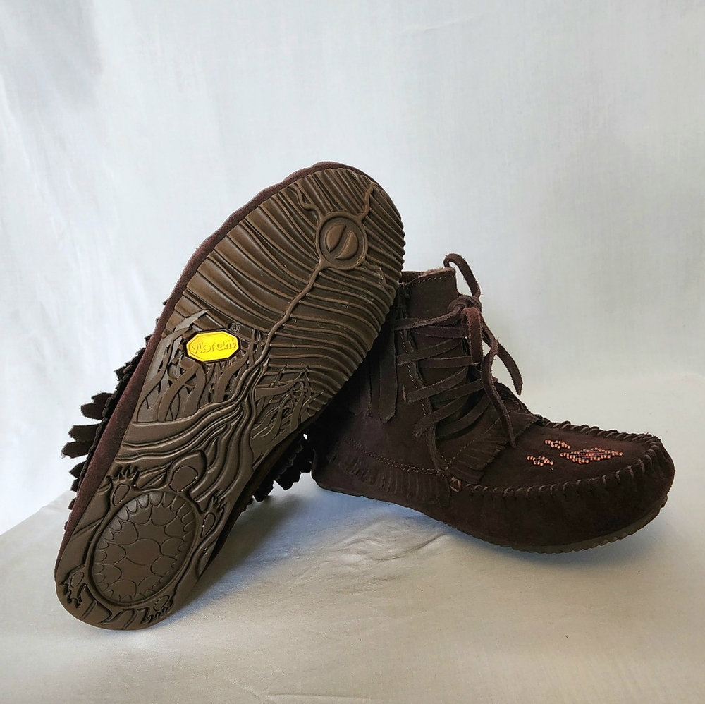 NWOT -Manitoba Mukluks - Sz. 7 - Harvester Lined - Dark Brown